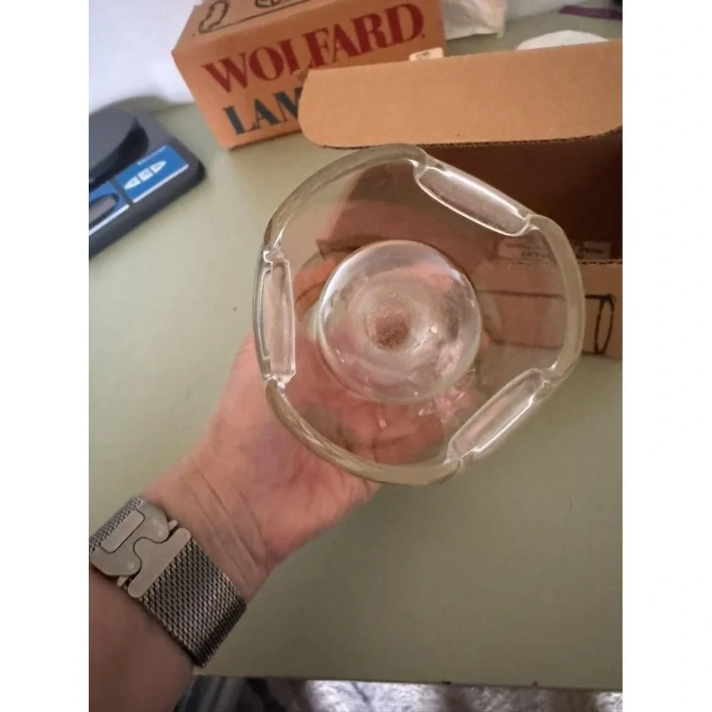 Wolfard Patented Side Fill Bulb‎ Reservoir Santa Rosa Classic Oil Lamp MCM